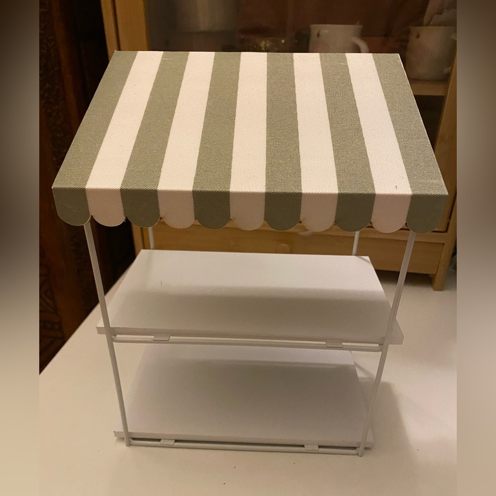 Target Kids Play Stand with Green and White Stripes